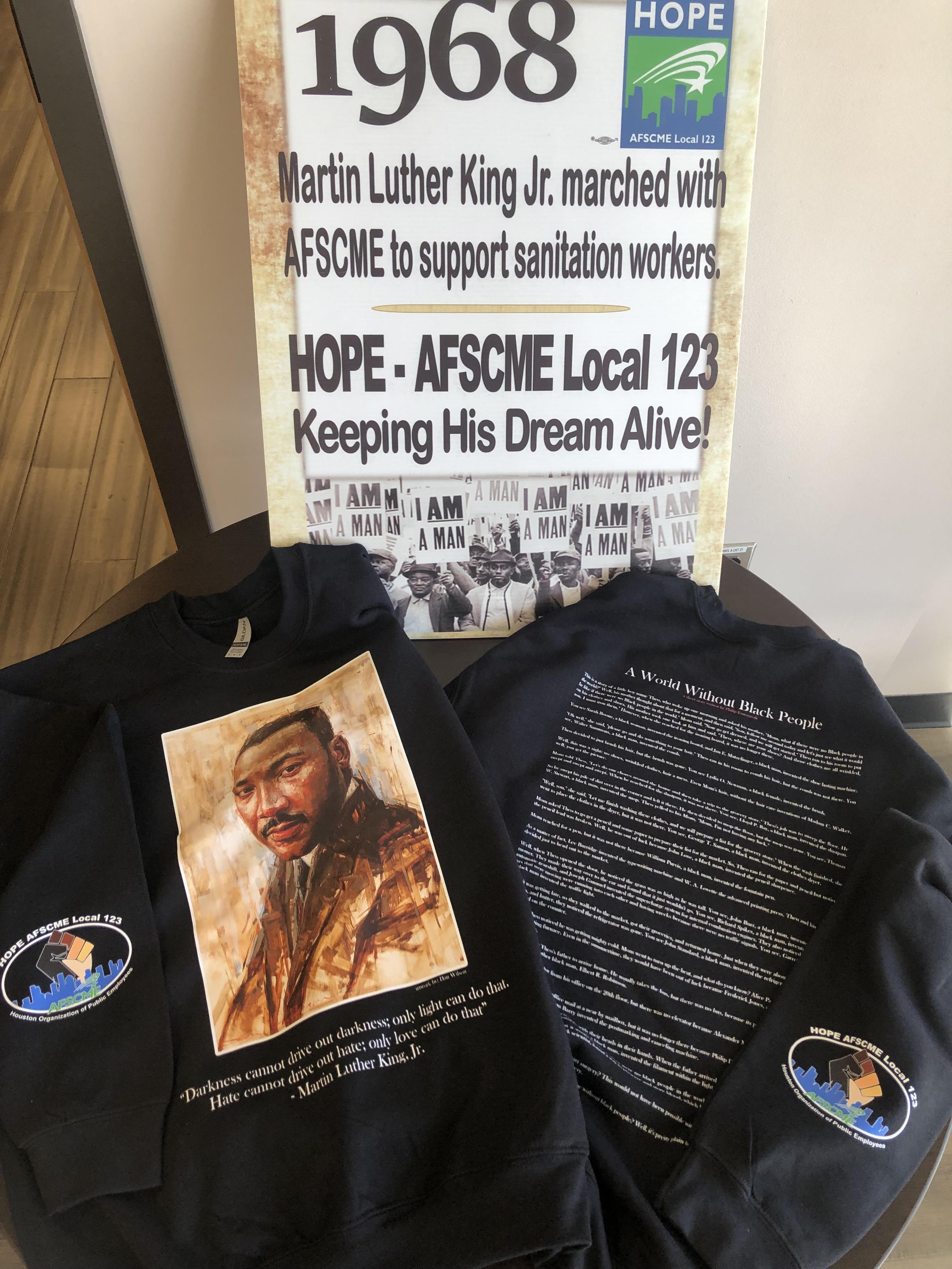 HOPE AFSCME Local 123 Members to March in the 46th Annual MLK Jr Parade